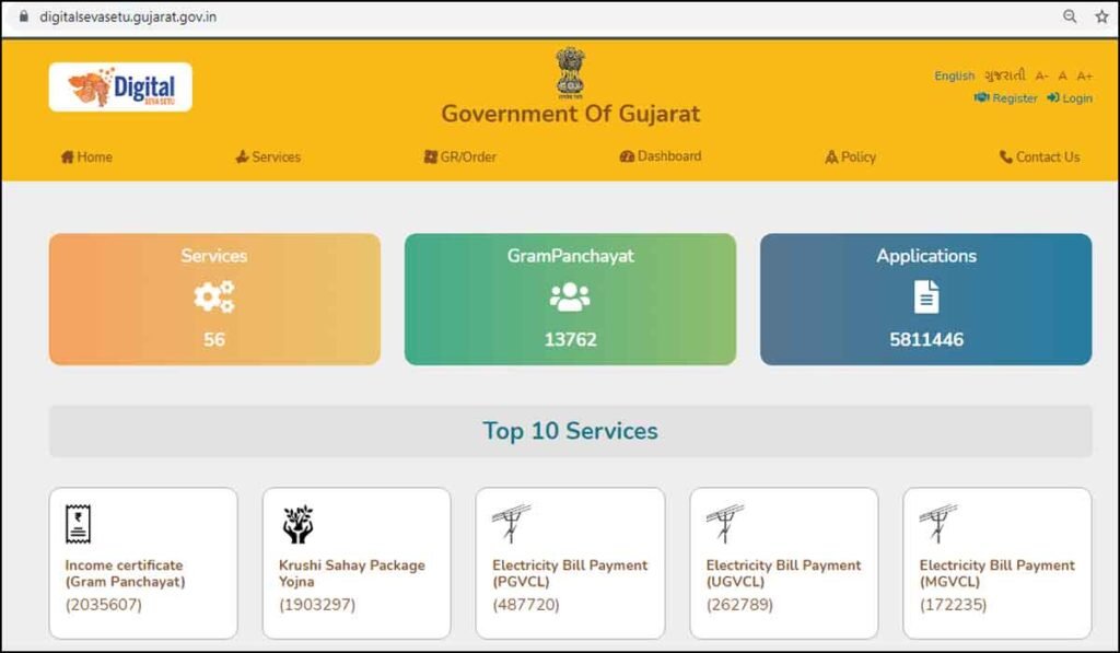 Digital Seva Setu | digital seva setu gujarat | digital seva setu login | digital seva portal | digital seva portal new registration | Government Scheme | gujarat Government | sarkari yojana