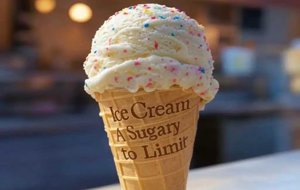 Ice Cream: A Sugary Delight to Restrict