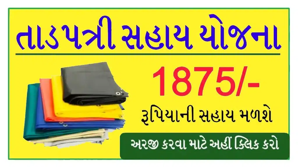 Tadpatri Sahay Yojana 2025 | તાડપત્રી સહાય યોજના